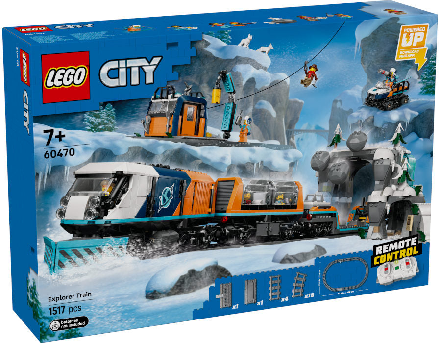 60470 City Trains Treno Espresso Artico degli Esploratori