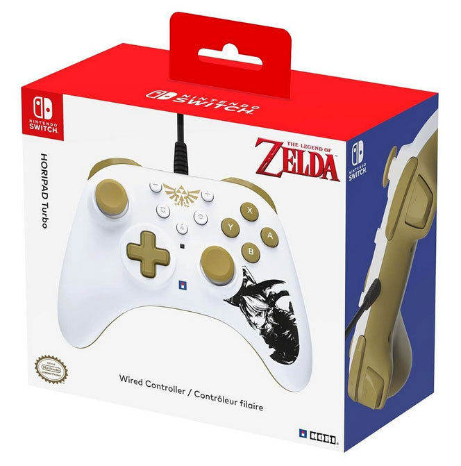 HORI SWITCH Controller Wired Horipad Turbo Zelda