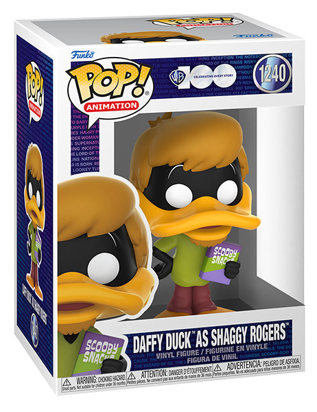 FUNKO POP Warner 100th Duffy Duck As Shaggy Rogers 1240