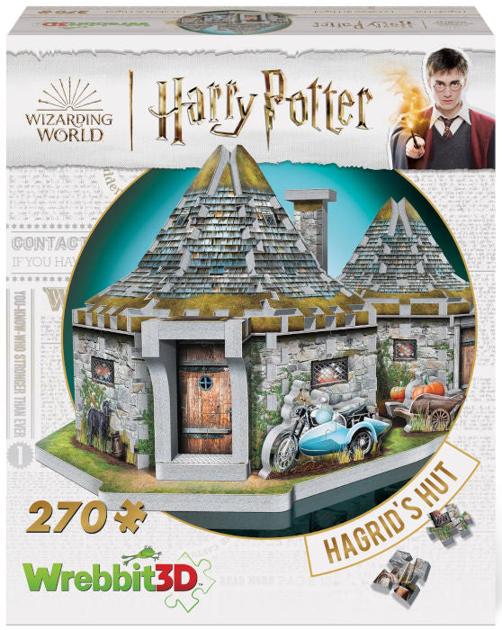 Puzzle 3D 270pz Harry Potter Hagrid's Hut