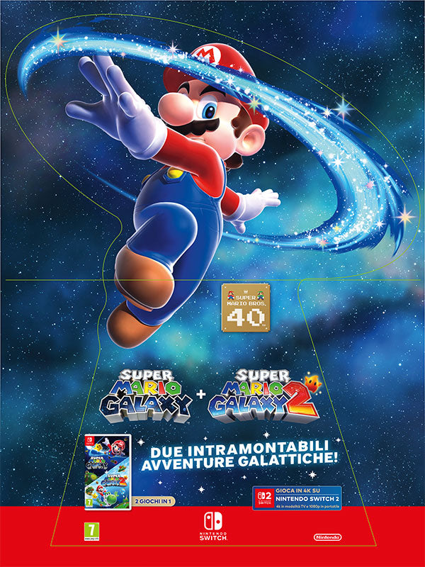 Super Mario Galaxy Standee