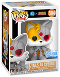 FUNKO POP Sonic x Justice League Tails as Cyborg 594