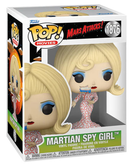 FUNKO POP Mars Attacks! Martian Spy Girl 1876