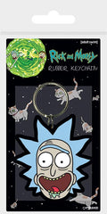 Portachiavi Rick and Morty Rick Smile