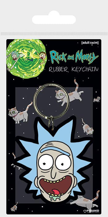 Portachiavi Rick and Morty Rick Smile
