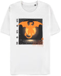 T-Shirt Pokemon Charizard Train Battle Repeat Uomo XL
