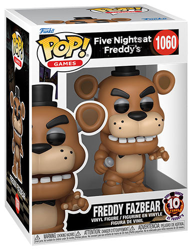 FUNKO POP FNAF 10th Freddy Fazbear 1060