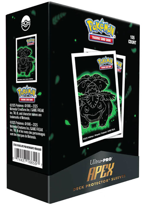 ULTRA PRO Neon Kanto Bustine Protettive APEX Venusaur 105pz