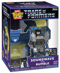 FUNKO BITTY POP Bots Transformers Soundwave w/Rumble