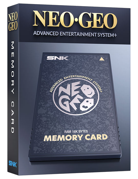 Neo Geo AES+ Memory Card Black