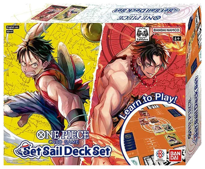 One Piece ENG Set Sail Deck Set SD-01