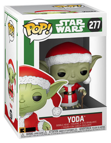FUNKO POP Holiday Star Wars Santa Yoda 277