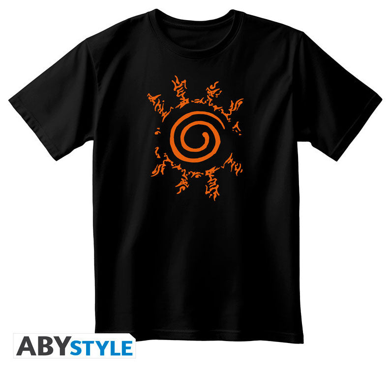 T-Shirt Naruto Shippuden Clan Uzumaki M Black