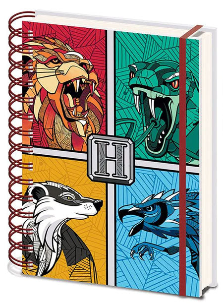 Taccuino A5 Harry Potter Hogwarts Houses