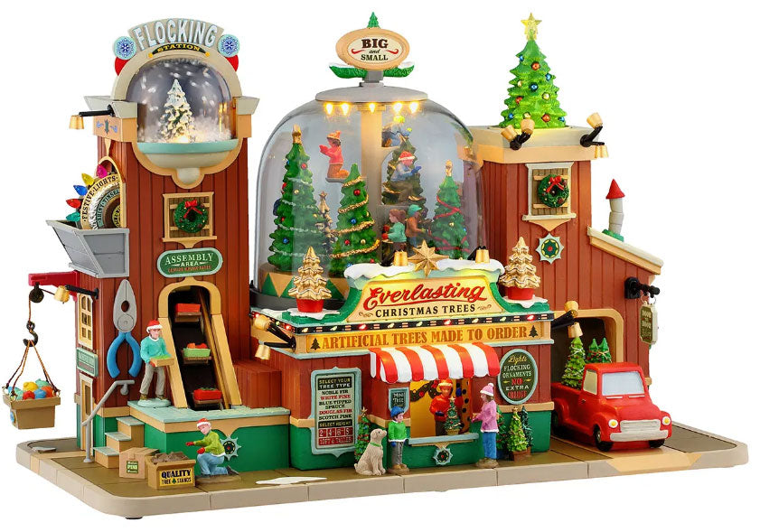 55324 LEMAX Everlasting Christmas Trees + 4.5V Adaptor