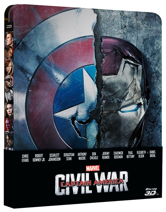 Captain America: Civil War 3D Steelbook