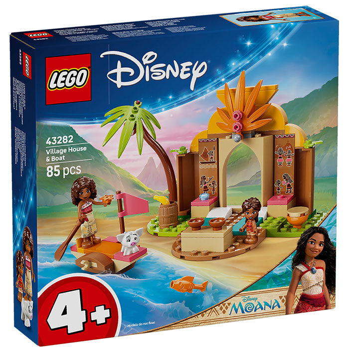 43282 Disney Princess Casa del Villaggio e Barca