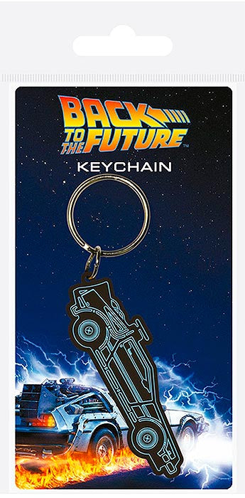 Portachiavi Back to the Future DeLorean