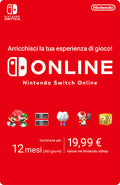 Nintendo Switch Online Membership - 365 days SWITCH PIN