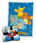 Coperta Sherpa Pokemon Happy Crew