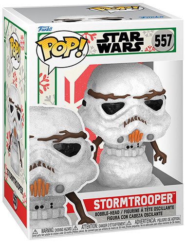 FUNKO POP Holiday Star Wars Stormtrooper Bobble 557