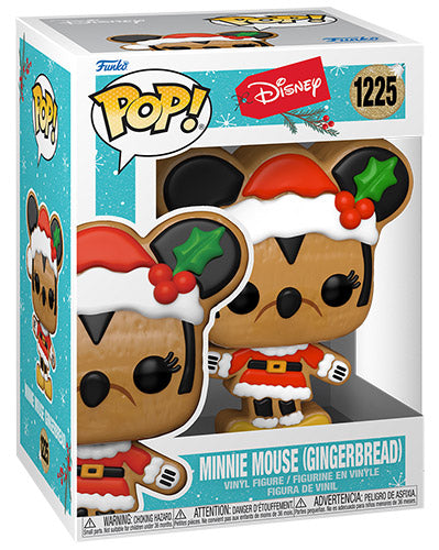 FUNKO POP Holiday Gingerbread Disney Minnie Mouse 1225