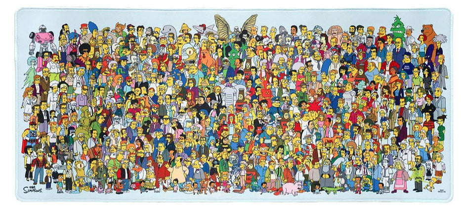 Desk Mat XL The Simpsons
