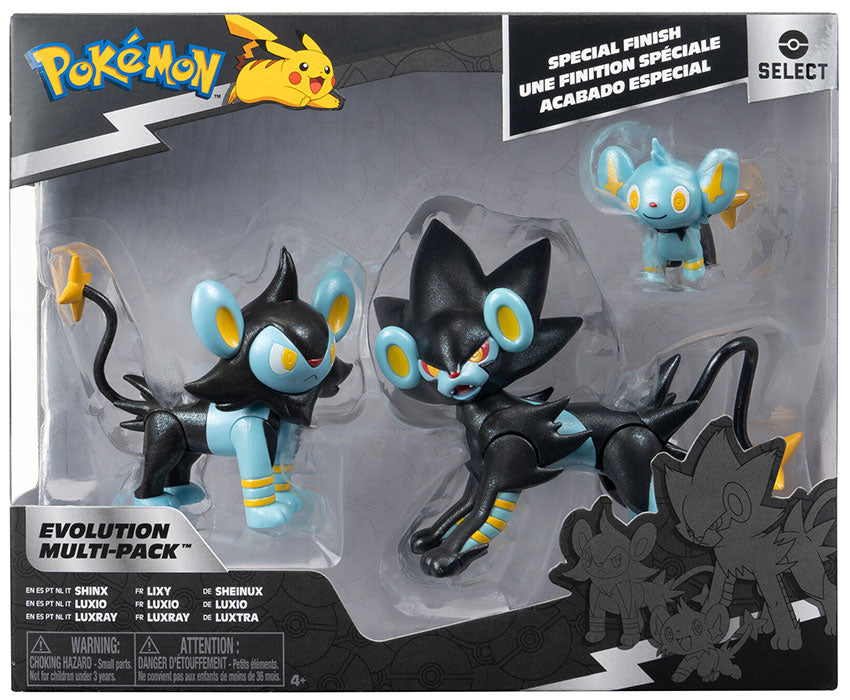 Pokemon Select Evolution 3pz Shinx Luxio Luxray