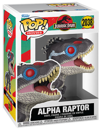 FUNKO POP Jurassic Park Alpha Raptor 2038