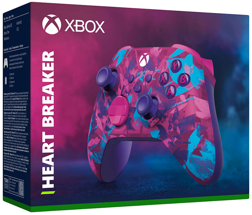 Microsoft XBOX Controller Wireless Heart Breaker Special Ed.