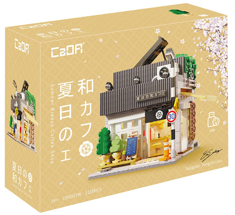 CADA Japanese Summer Breeze Coffee Shop - 1116pcs