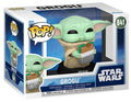 FUNKO POP Star Wars The Mandalorian Grogu w/Food 841