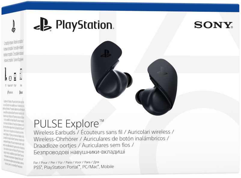 SONY PS5 Auricolari Pulse Explore Midnight Black