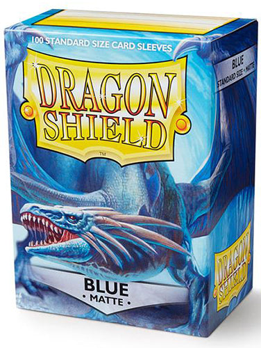 DRAGON SHIELD Bustine Standard Matte Blue 100pz