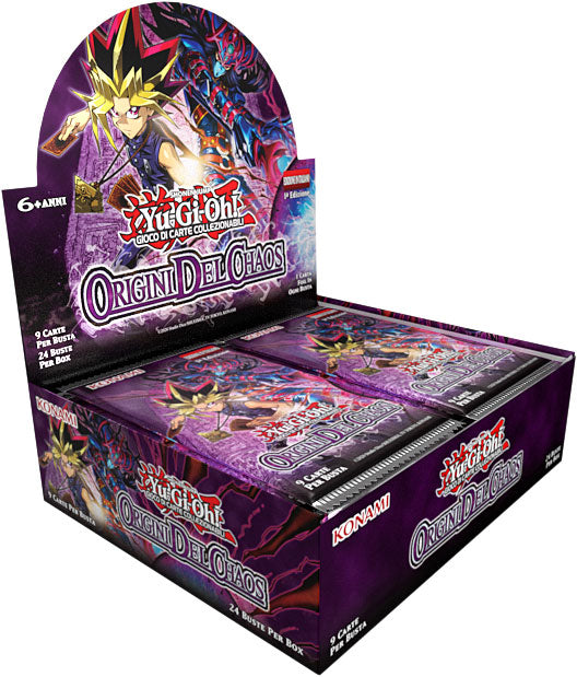 YUGI Origini del Chaos Box 24 Buste