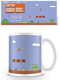 Tazza Super Mario Retro Title