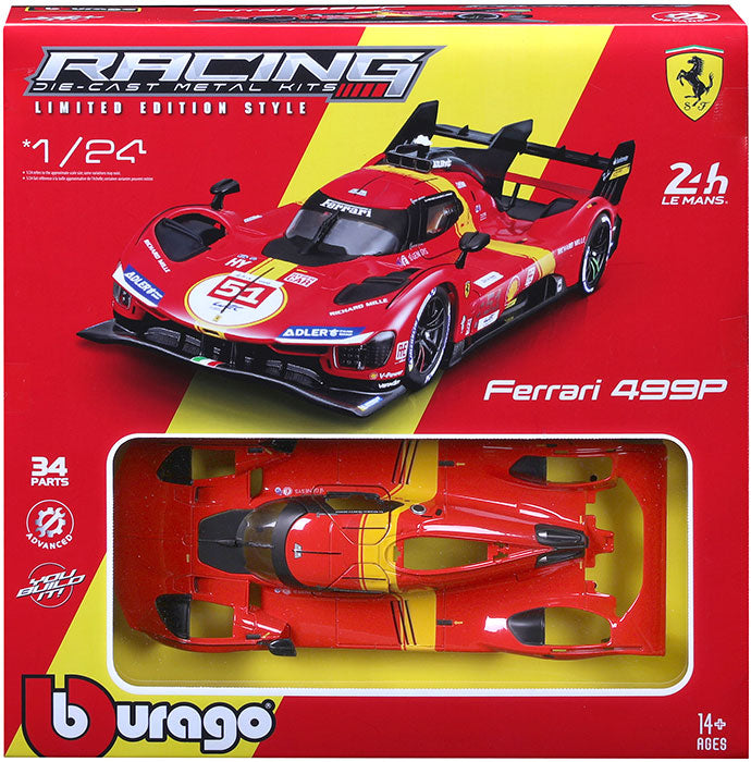 Model Kit Ferrari 499P LMH 2023 24H Le Mans Champion 1:24