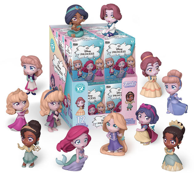 FUNKO MYSTERY MINI Disney Princess Manga 1pz Assortimento