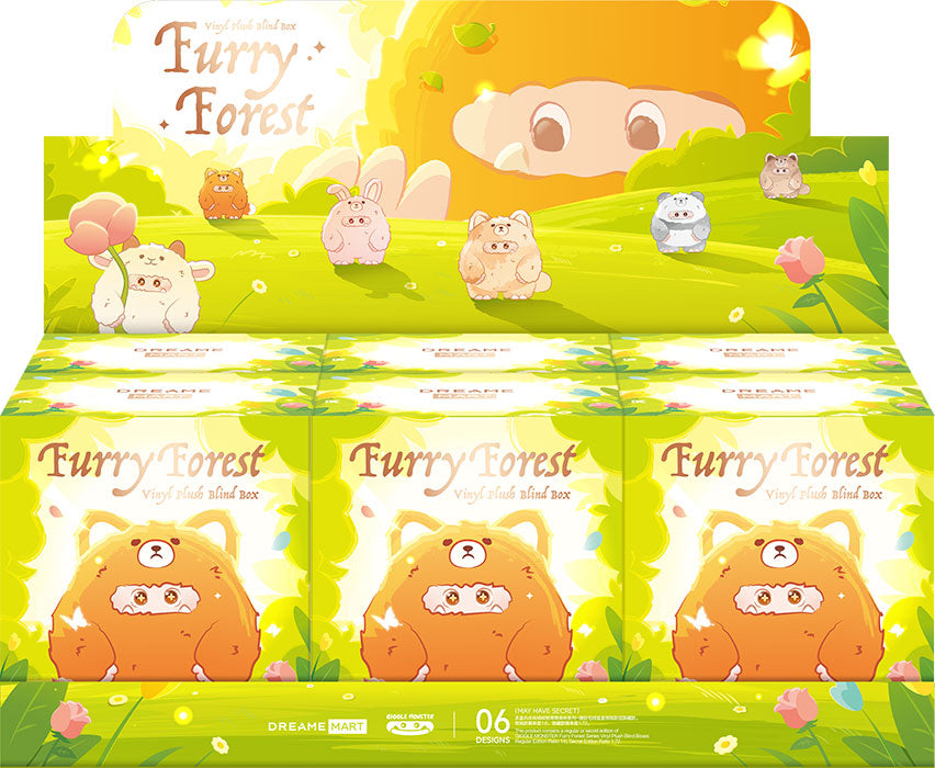 GIGGLE MONSTER V2 Furry Forest Series 2 1pz Assortimento
