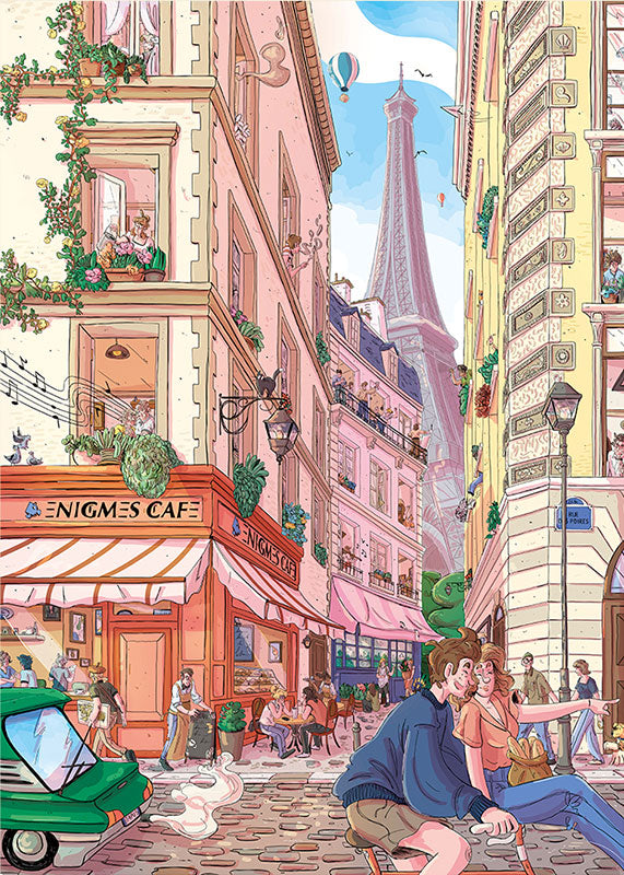 Puzzle 1000pz World Tour Parigi