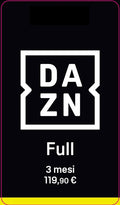 Carta Prepagata Dazn Full 3 mesi - 119,90 Euro