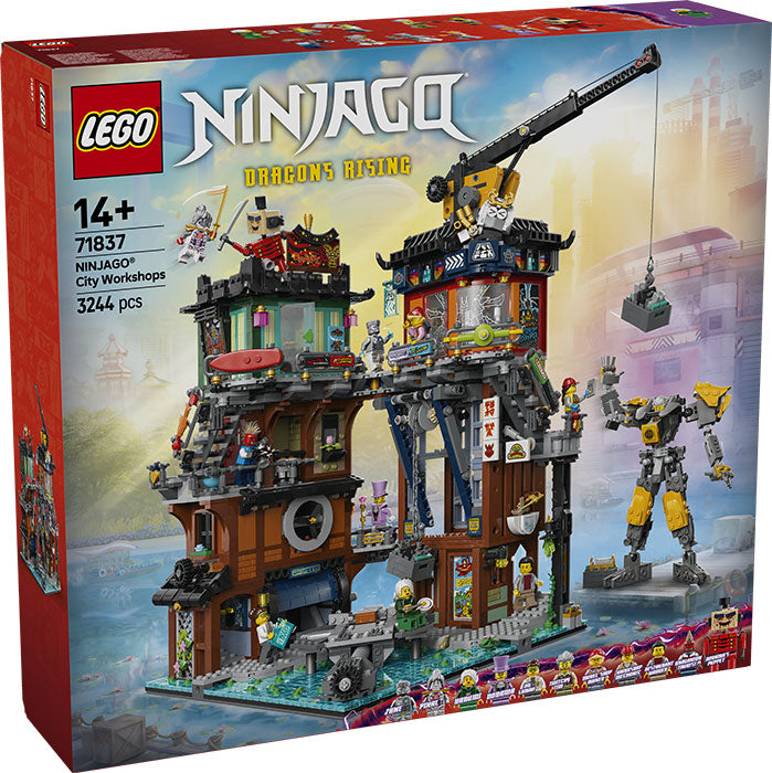 71837 Ninjago Laboratori di Ninjago City RARE