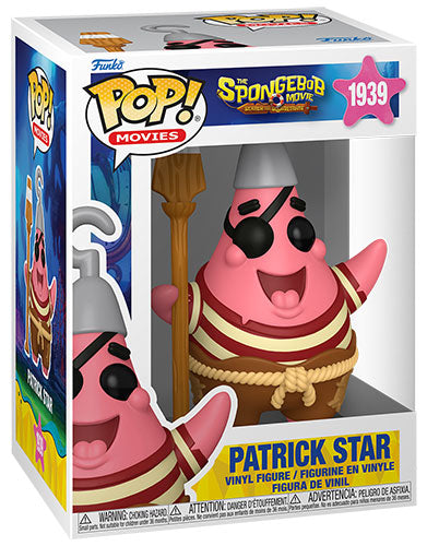 FUNKO POP The SpongeBob Movie Patrick Star (Pirate) 1939
