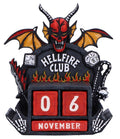 Calendario Perpetuo Stranger Things Hellfire Club