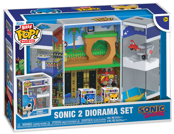 FUNKO BITTY POP Box Sonic the Hedgehog 2 Diorama Set
