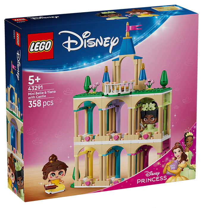 43291 Disney Princess Mini Belle e Mini Tiana con Castello