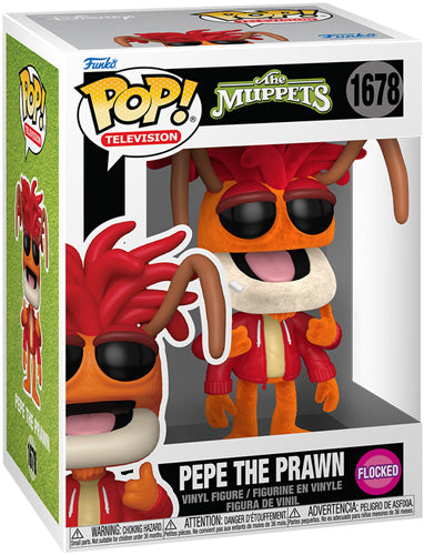 FUNKO POP The Muppets Pepe the Prawn (Flocked) 1678
