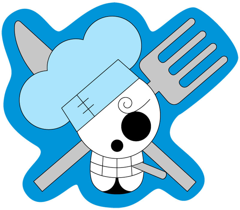Cuscino One Piece Logo Chef 3D