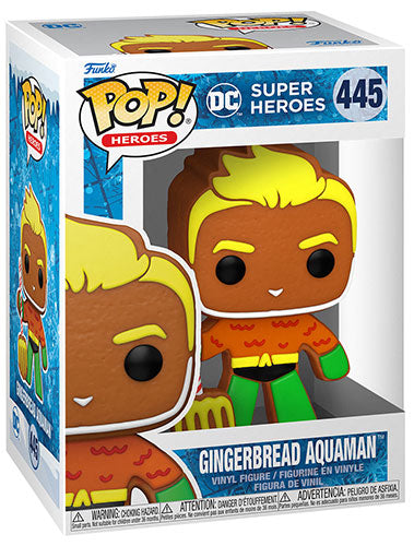 FUNKO POP Holiday Gingerbread DC Aquaman 445