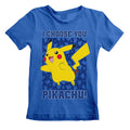 T-Shirt Pokemon I Choose You 3-4 Anni